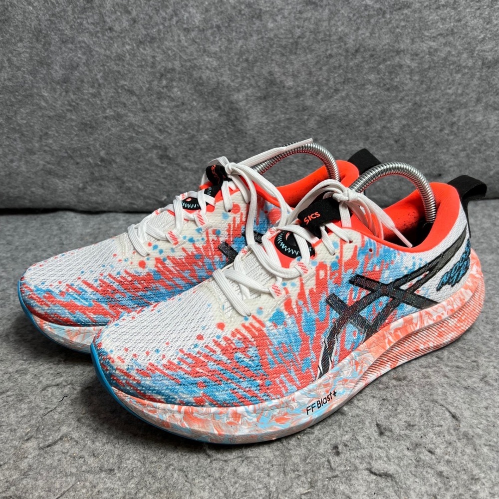 Asics Noosa Tri 16 Mens Running Shoes Multi-Color Paint Splatter FF Blast Size 9